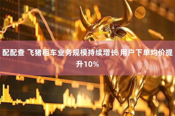 配配查 飞猪租车业务规模持续增长 用户下单均价提升10%